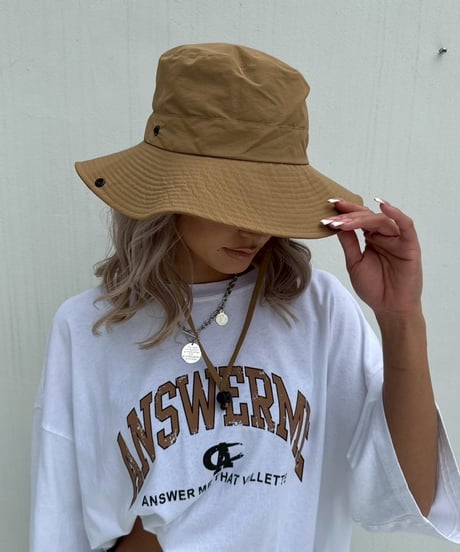 2way bucket hat「ripple」#2505-6/9