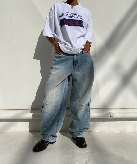 3D tuck denim「tapered」#99003