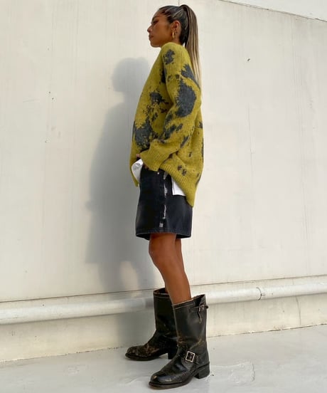 color knit「V neck」#58800510