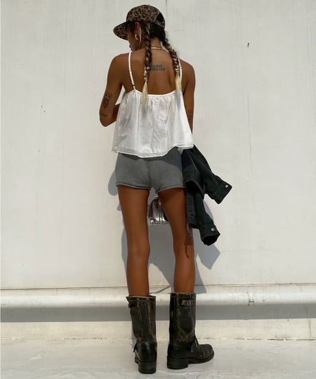 knitted shorts「rolled」#01258