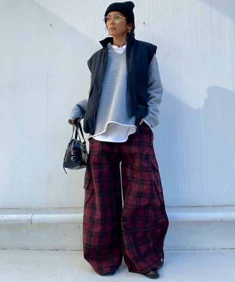 padded vest「high neck」#1812510
