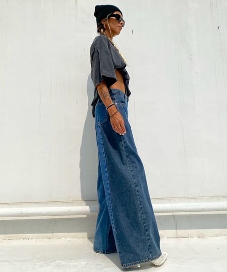 cropped T「HAVE FUN」#635358
