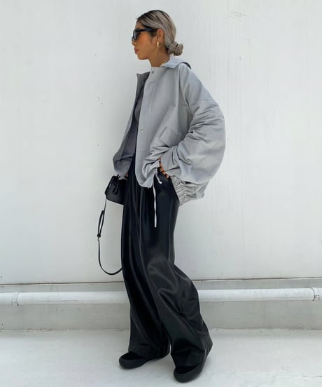 eco leather pt「tuck」#10003