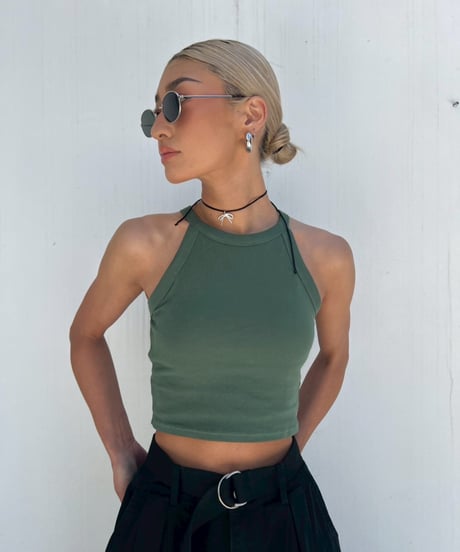 cotton design tank「amesle」#321