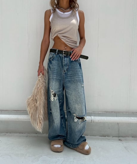 damage denim pt「ripped barrel」#9212