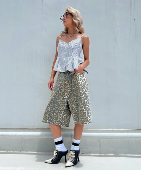 leopard half pt「waist belt」#601618