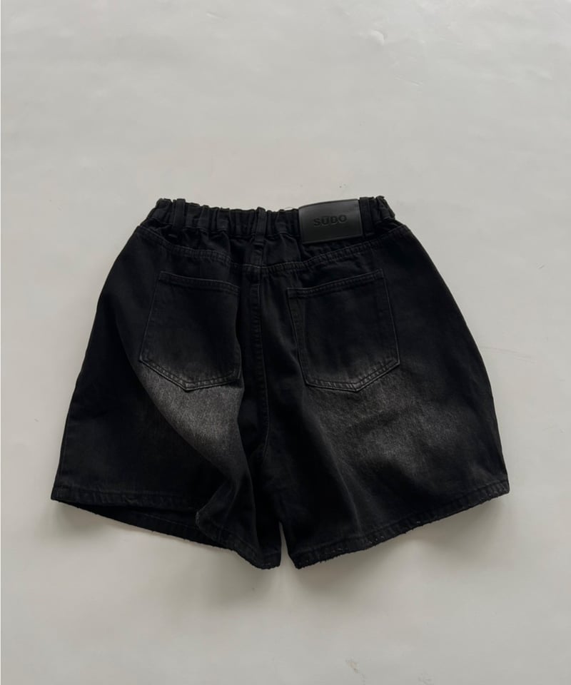 wash denim shorts「buggy」#70652-164 | tablethote