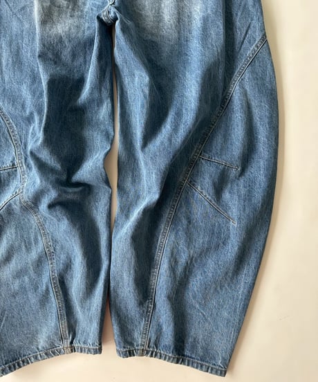 denim salopette「clash」#563063
