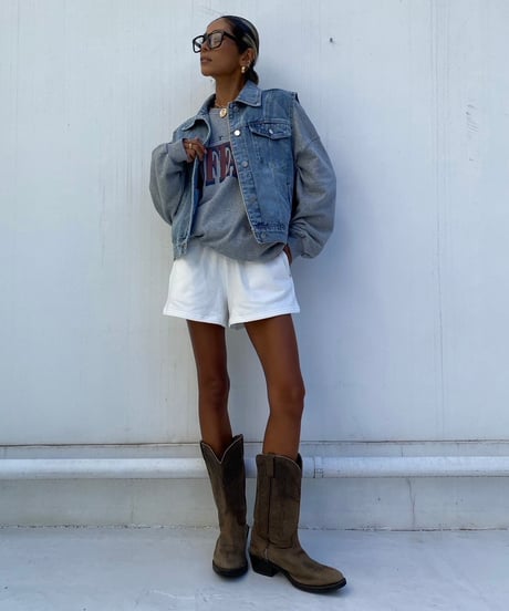 denim vest「classic」#360