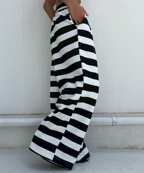 【¥7,300→¥5,800】border wide pt「flare」#6660
