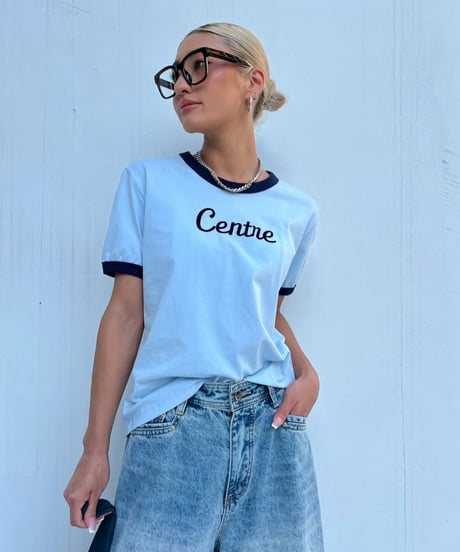logo ringer T 「Centre」#1863