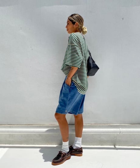 denim half pt「tack」#8580