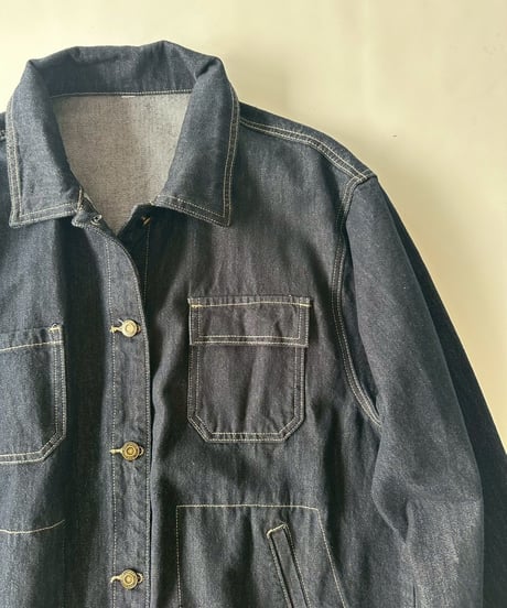 denim coat「indigo」#65263
