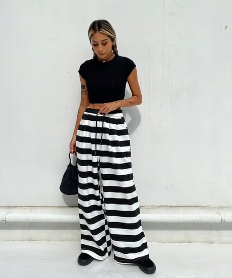 cropped rib tee「mini」#32051-1