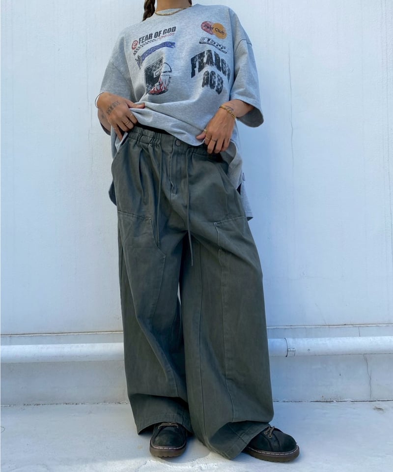 パンツ su-do oversized pt 2way wide pt「work」#6186512 | tablethotel-sūdo