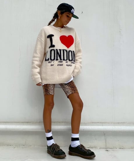 knit pull over「LONDON」#208359