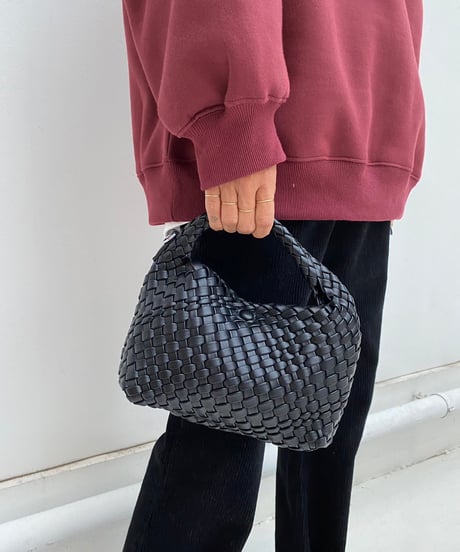 braided one-handle bag#5065