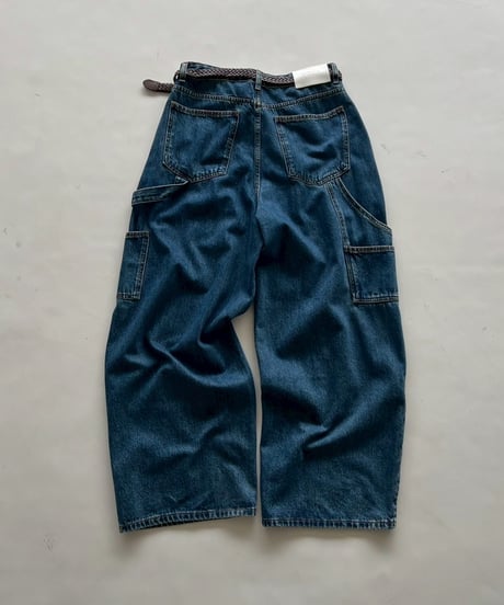 denim pt「3D curve」#8662959(ベルト付き)