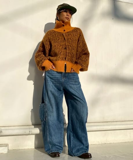 cargo denim「pocket barrel」#926158
