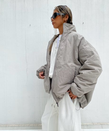 wide blouson「stand neck」#61029
