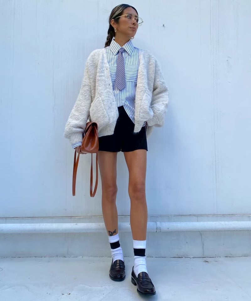 rib shorts「stretch knit」#8805512 | tablethotel-