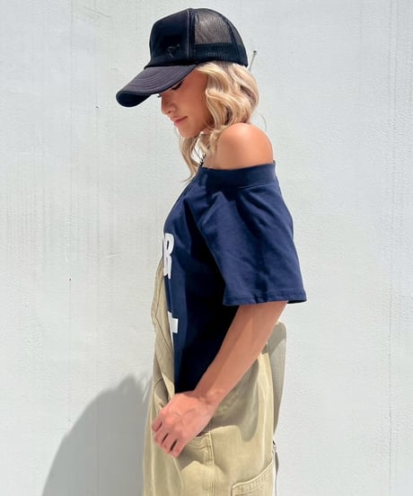 logo tee「oneshoul」#25465