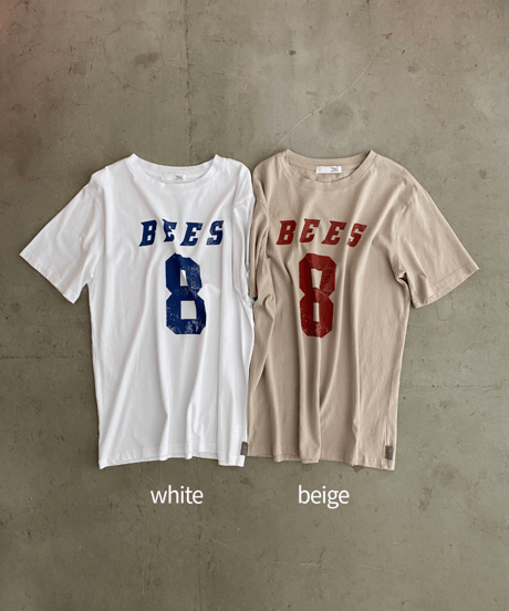 washed T「8」#200858