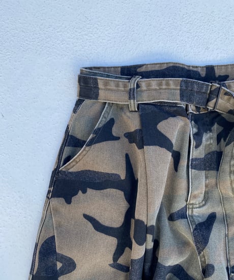 half pt「camo belt」#011511