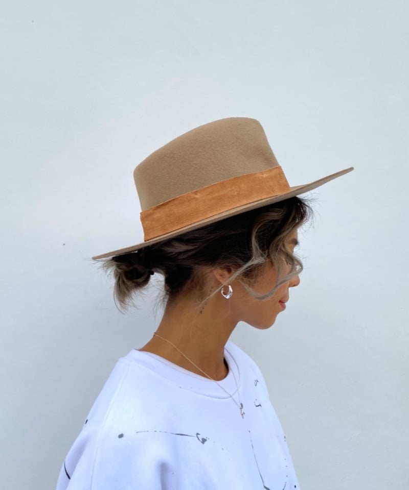 新品未使用　WYETHワイエス ストローハット WYETH】CHAUN／ストローハット｜THE STORE by C' / ザ・ストア