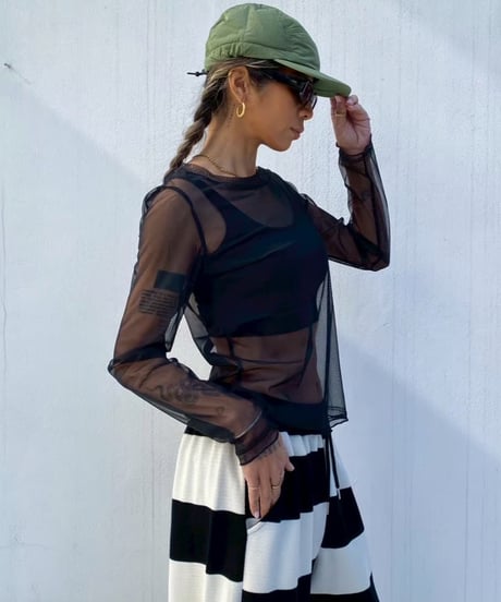 mesh lonT「sheer」#8021617