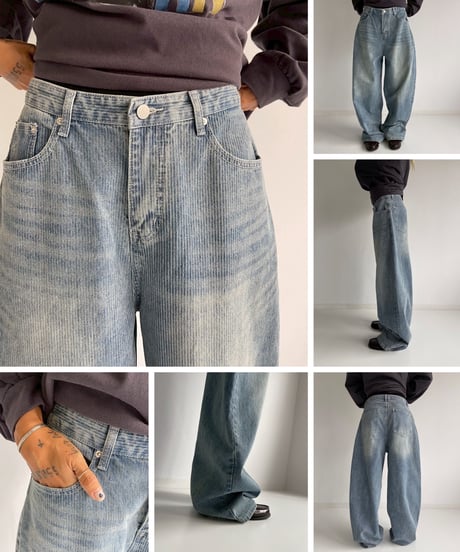 【¥7,900→¥5,800】baggy pt「hickory barrel」#61880511
