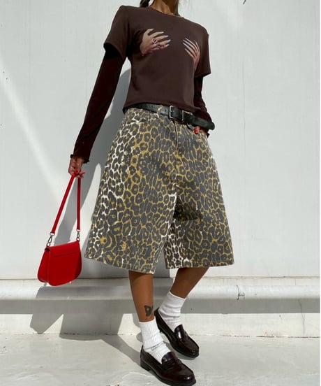 leopard half pt「waist belt」#601618