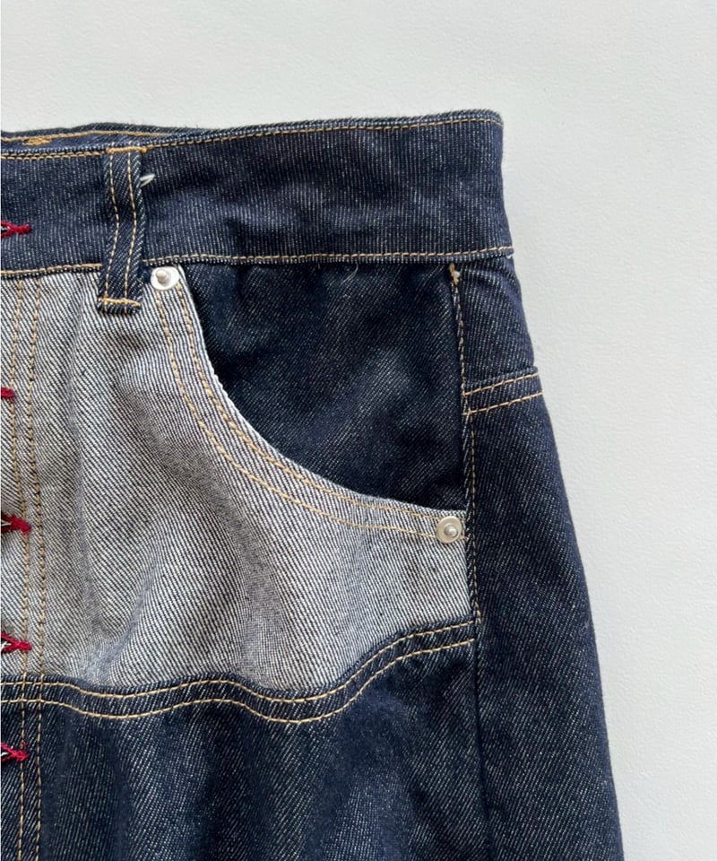 wide denim pt「design waist」#2635364 | tablethot