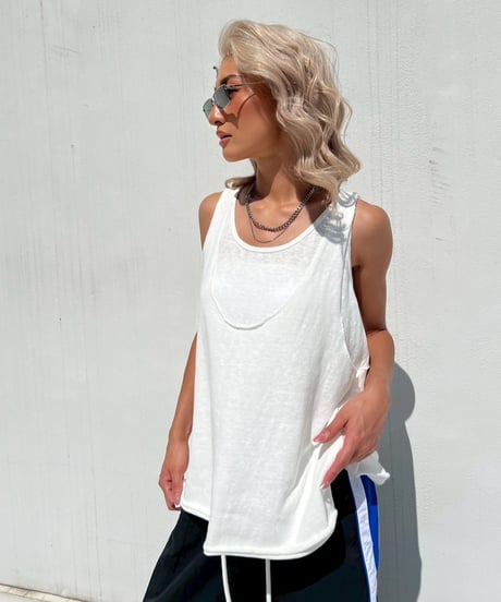layered tanktop「two」#7062
