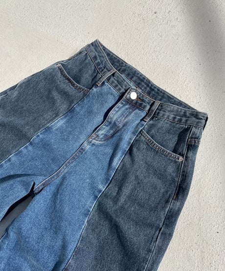 wide denim pt「docking」 #3621