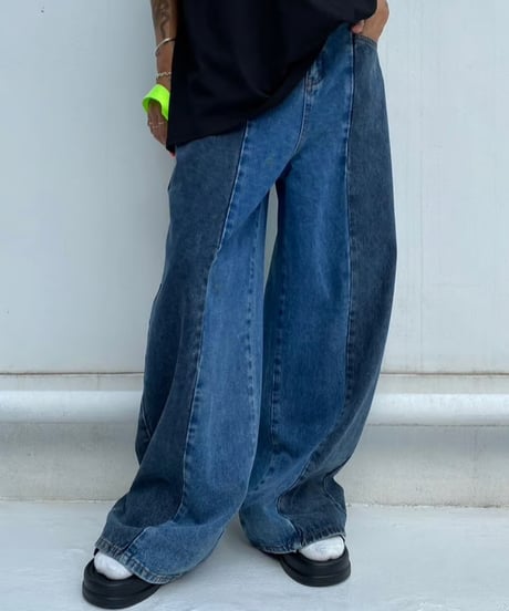 wide denim pt「docking」 #3621