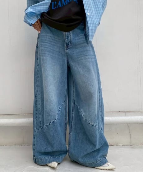 baggy pt「stitch barrel」#8018617