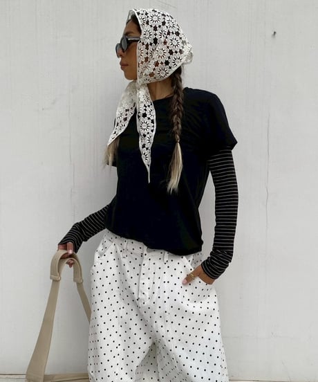 【¥6,600→¥5,000】layered lonT「border」#616026601