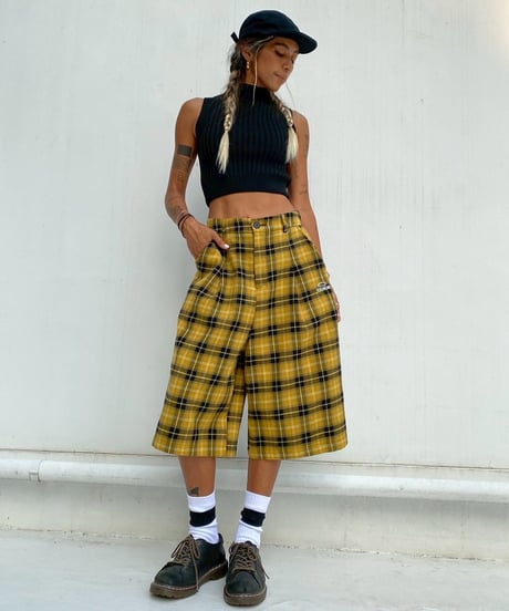 【¥6,800→¥4,800】oversized shorts 「baggy checkers」#3126