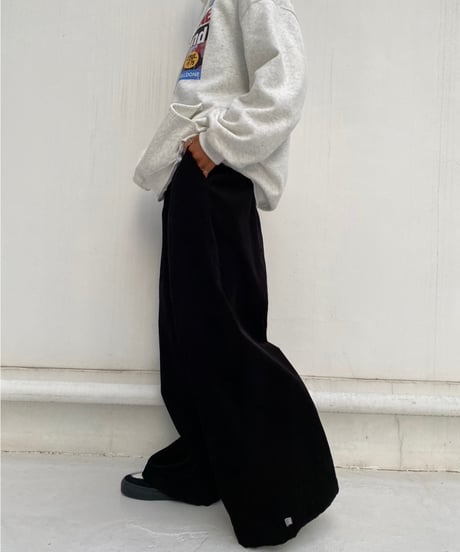wide leg pt「corduroy」#6878