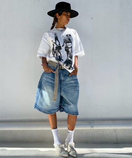 denim half pt「wrinkles」#68823163