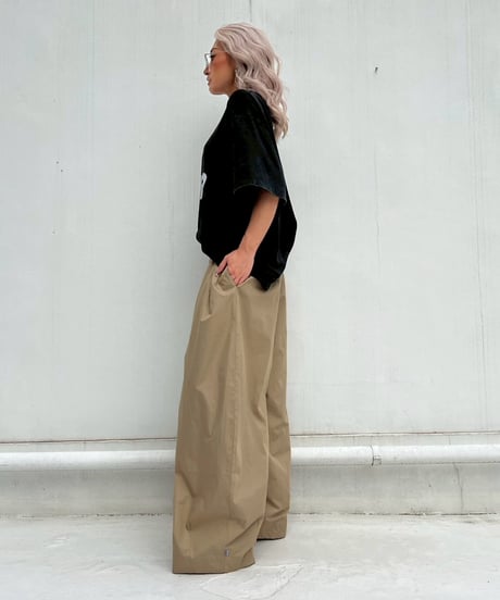 wide tapered pt「curve」#8719