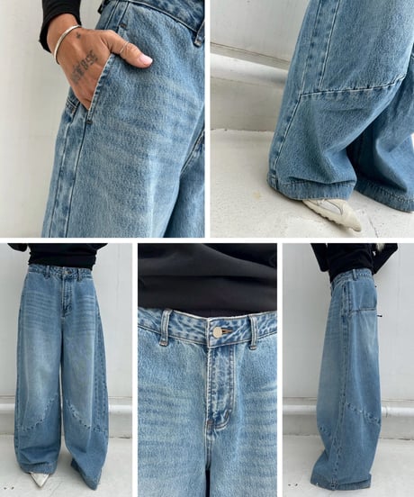 baggy pt「stitch barrel」#8018617