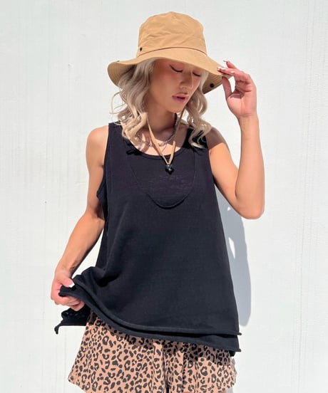 2way bucket hat「ripple」#2505-6/9