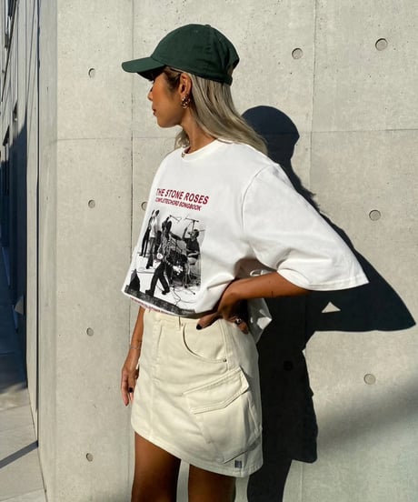 【¥7,600→¥4,800】wide Rock tee「STONE ROSES」#6315