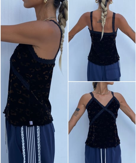 race leopard camisole「velours」#251270