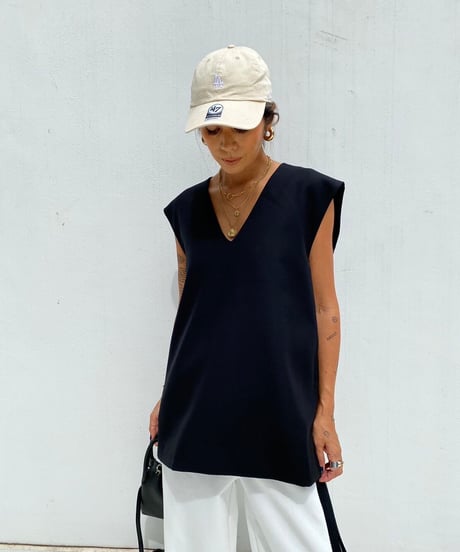 V neck vest「box mode」#561
