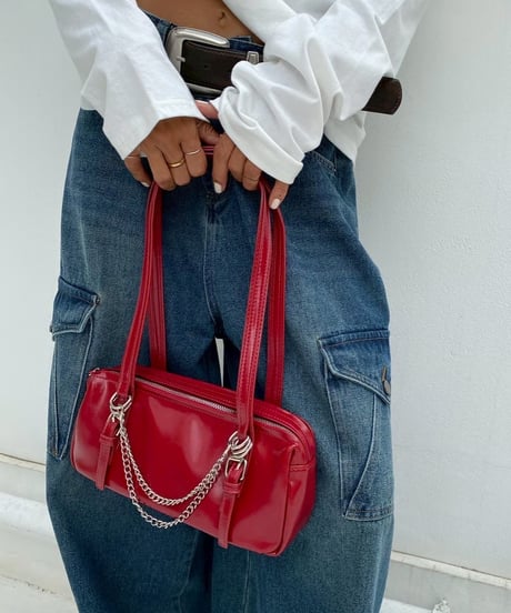 double zip bag「chain」#668858