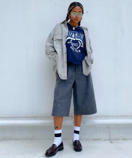 half pt「color tweed」#995759