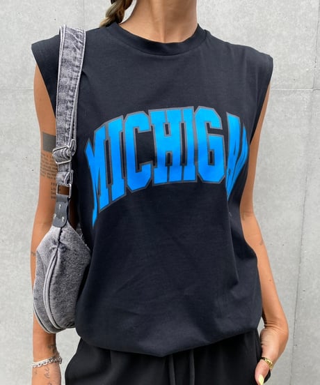 loose tank「MICHIGAN」#9701